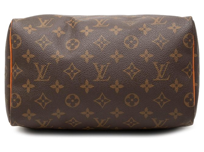Bolsa Boston Louis Vuitton Monogram Speedy 25 Castanha - vista 3