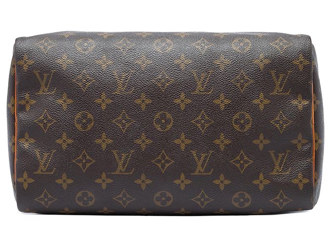 Sac Boston Louis Vuitton Monogram Speedy 30 Marron - vue 3