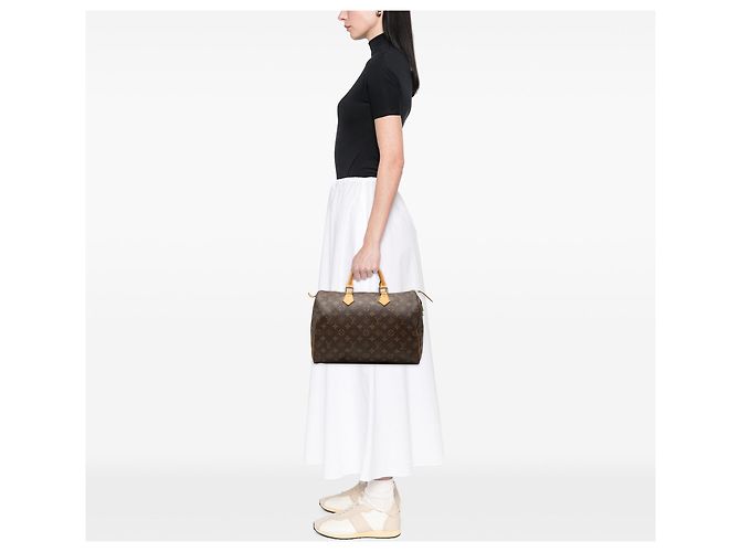 Bolso Boston Louis Vuitton Monogram Speedy 35 Marrón - vista 6