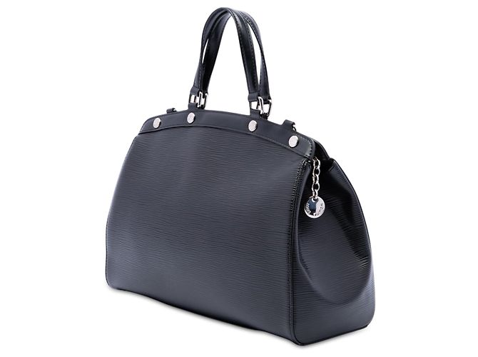 Borsa Louis Vuitton Epi Brea MM nera - vista 2