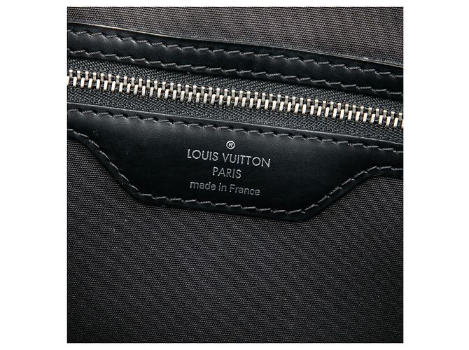Borsa Louis Vuitton Epi Brea MM nera - vista 5