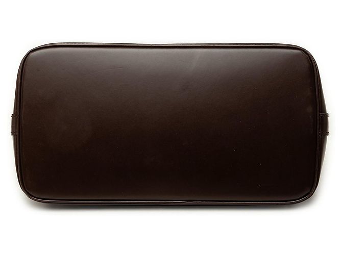 Bolso de mano Louis Vuitton Damier Ebene Alma PM Marrón - vista 3