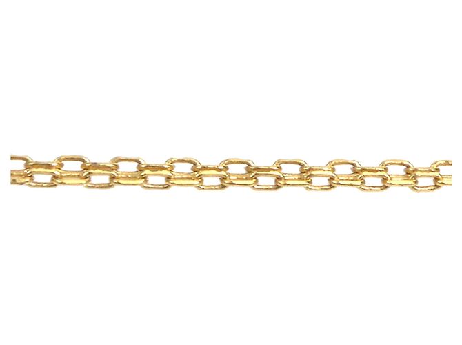 Collar Louis Vuitton chapado en oro con colgante Fall in Love - vista 6