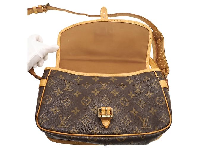 Louis Vuitton Monogram Sologne Crossbody Bag Braun - Ansicht 7