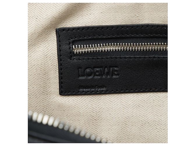 Borsa business LOEWE in pelle Anagram nera - vista 5