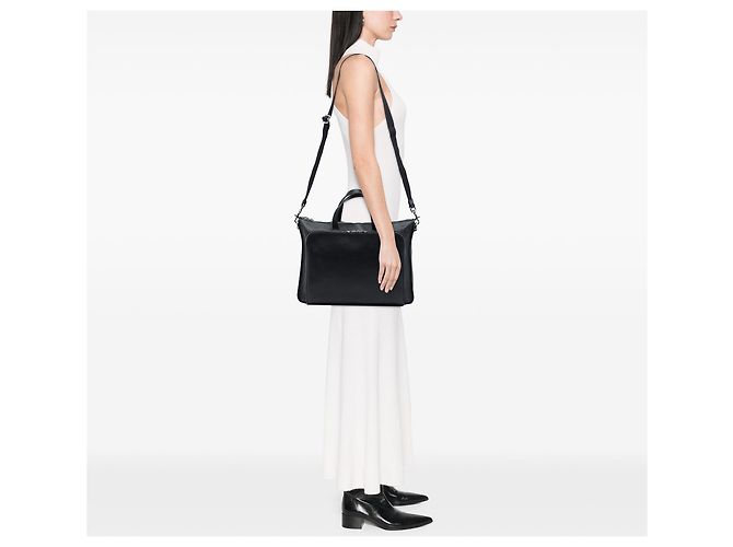Borsa business LOEWE in pelle Anagram nera - vista 6