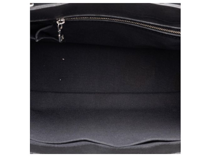 Sac Business Louis Vuitton Taiga Kasbek PM Noir - vue 4