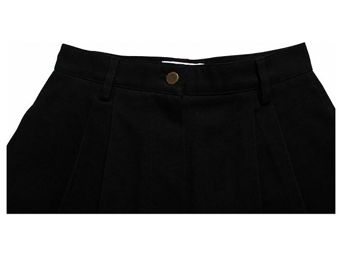 Pantalones cortos Alaïa negros de algodón - vista 3