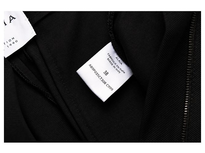 Pantalones cortos Alaïa negros de algodón - vista 5
