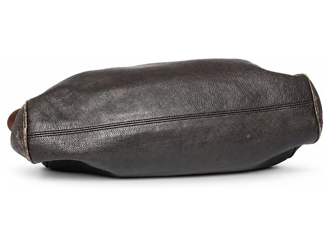 Marni, Borsa balloon in pelle metallizzata - vista 5