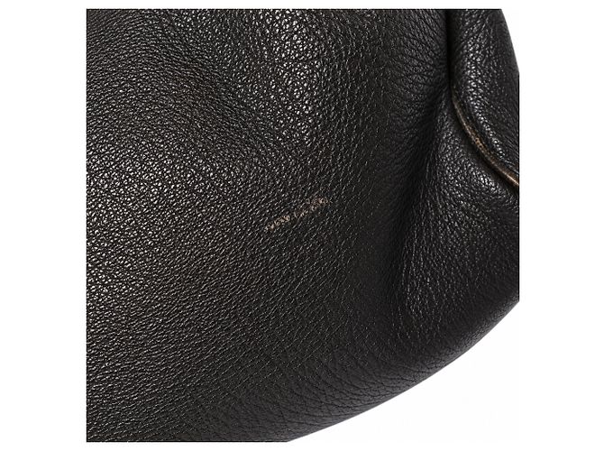 Marni, Borsa balloon in pelle metallizzata - vista 8
