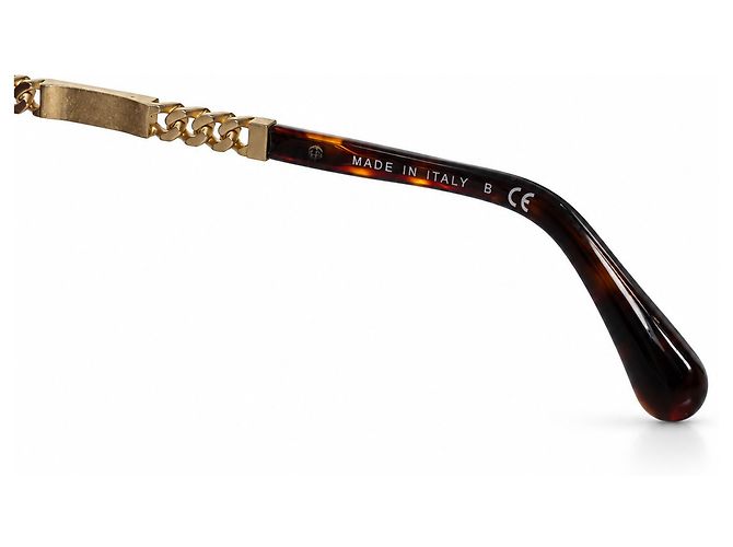 Chanel, Cat-Eye-Sonnenbrille mit Schildpatt-Print - Ansicht 6