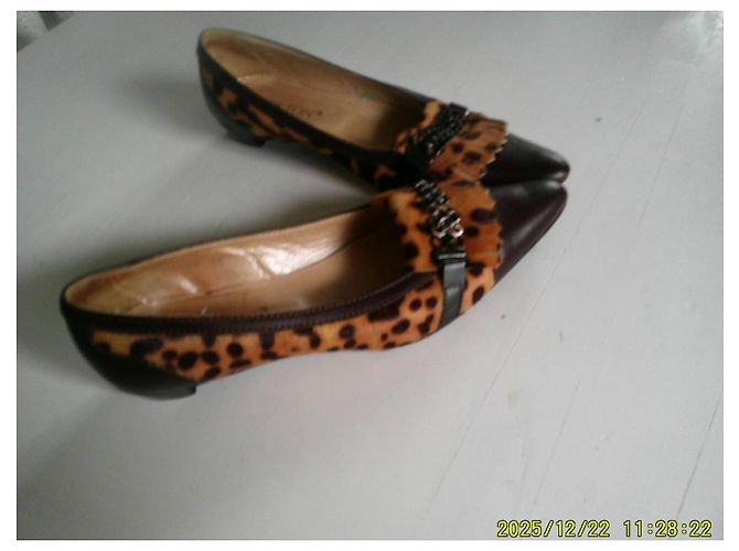 Autre Marque Mocassins Stockton em couro e estampado de leopardo - vista 2