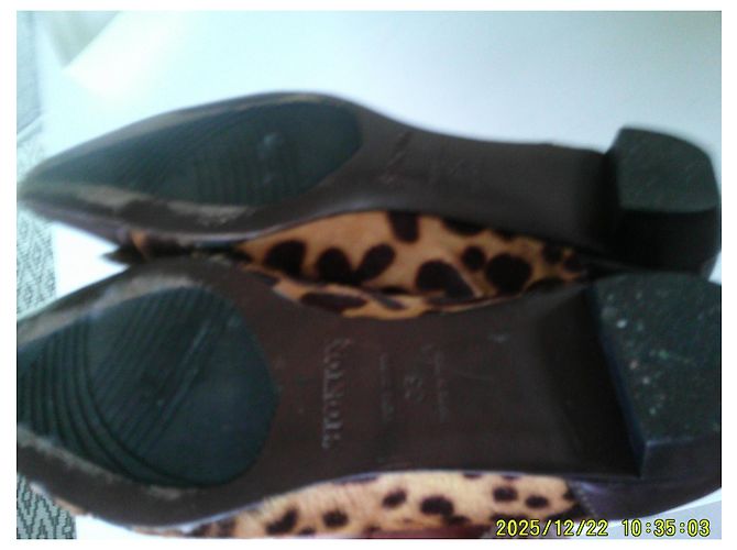 Autre Marque Mocassins Stockton em couro e estampado de leopardo - vista 6