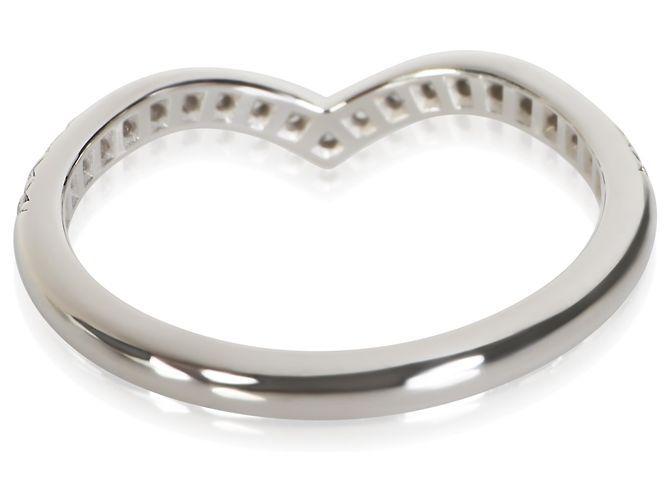 Tiffany & Co. Anillo Soleste V Band de platino y diamantes - vista 4