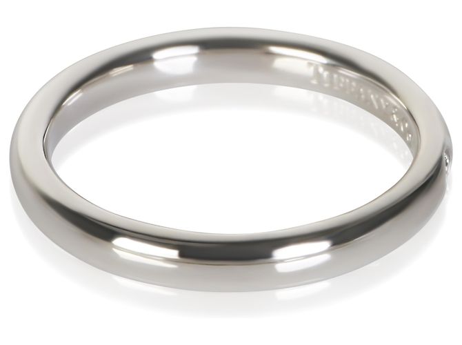 Tiffany & Co. Anello fascia Elsa Peretti in platino e diamanti - vista 3