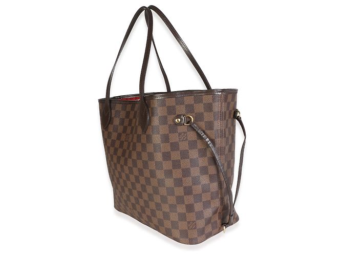 Louis Vuitton Damier Ebene Canvas Neverfull MM - vista 3