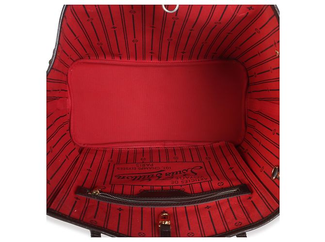 Louis Vuitton Damier Ebene Canvas Neverfull MM - vista 5