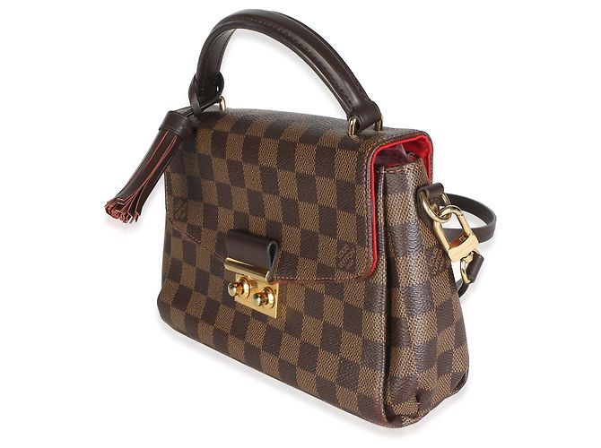 Louis Vuitton Damier Ebene Canvas Croisette - vue 3
