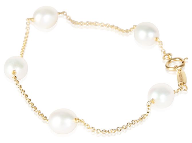 Bracciale Elsa Peretti Pearl By The Yard in oro giallo e perla Tiffany & Co. - vista 2
