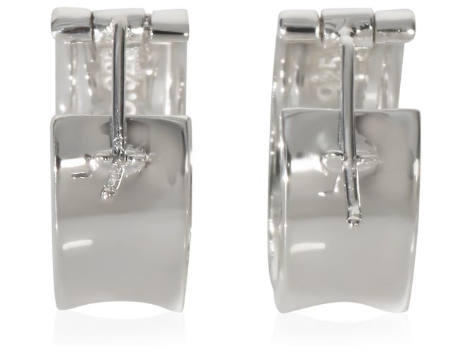Pendientes de aro Tiffany & Co. 1837 en plata de ley - vista 2