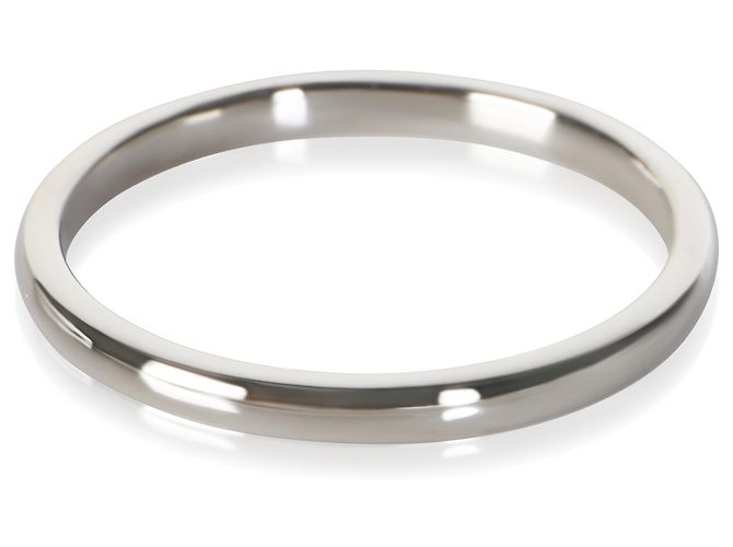 Van Cleef & Arpels Platinum Tendrement 2mm Band - view 3