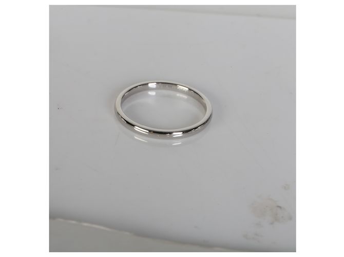Van Cleef & Arpels Platinum Tendrement 2mm Band - view 5