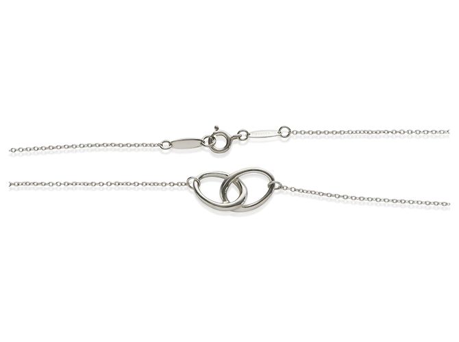 Pendentif Double Loop en Argent Sterling Tiffany & Co. - vue 2