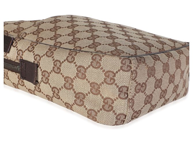 Dionysus Borsa a tracolla Gucci Beige GG Canvas con tasca frontale - vista 7