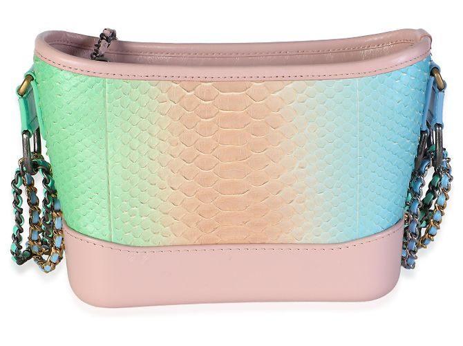 Chanel Multicolor Python Calfskin Small Gabrielle Hobo - Ansicht 2