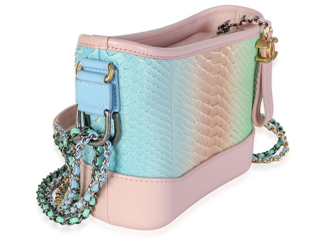 Chanel Multicolor Python Calfskin Small Gabrielle Hobo - Ansicht 4