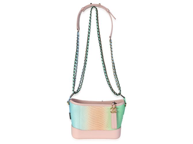 Chanel Multicolor Python Calfskin Small Gabrielle Hobo - Ansicht 5