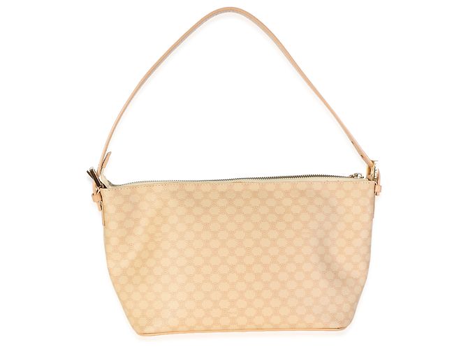Céline Celine Vintage Cream Macadam Schultertasche - Ansicht 2