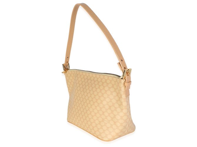 Céline Celine Vintage Cream Macadam Schultertasche - Ansicht 3