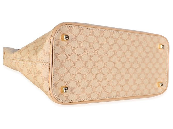 Céline Celine Vintage Cream Macadam Schultertasche - Ansicht 7