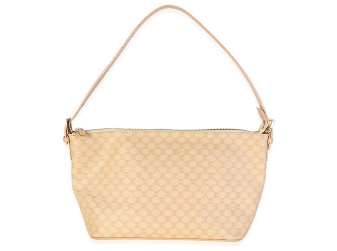 Céline Celine Vintage Cream Macadam Schultertasche - Ansicht 8