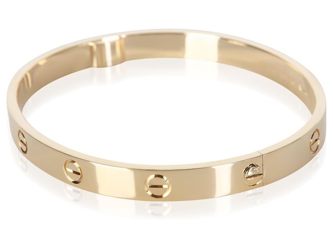 Bracciale Love Cartier in oro giallo con una sola vite - vista 3