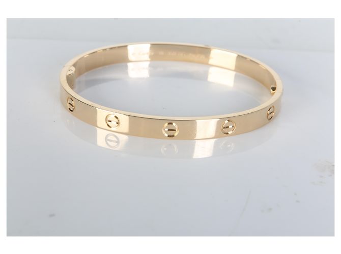 Bracciale Love Cartier in oro giallo con una sola vite - vista 6