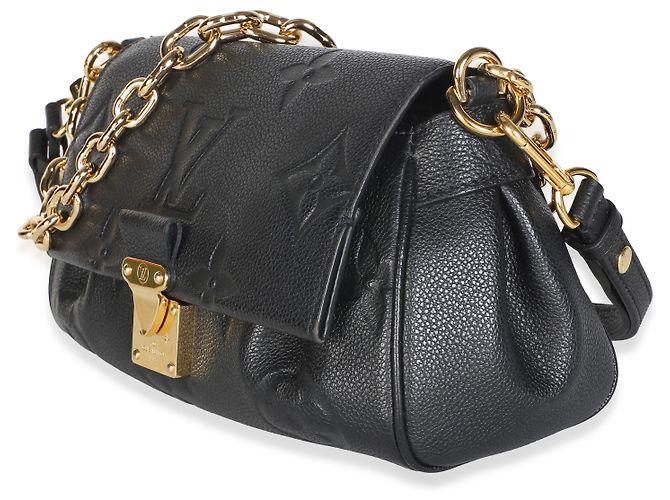Louis Vuitton Black Giant Monogram Empreinte Favorite NM - vista 3