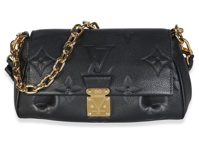 Louis Vuitton Black Giant Monogram Empreinte Favorite NM - vista 4