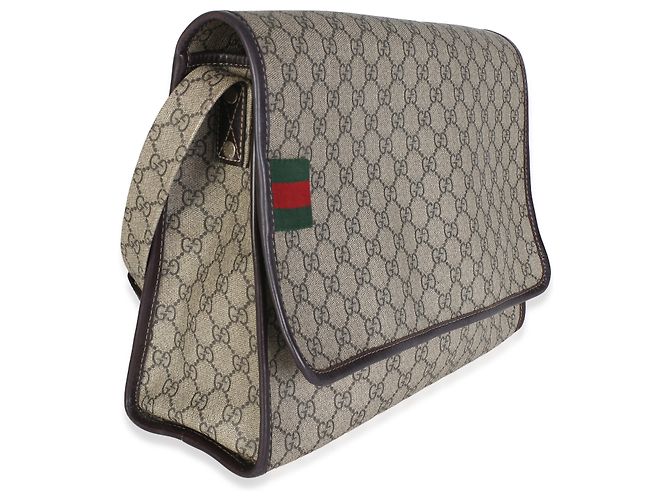 Dionysus Borsa a tracolla grande con patta Gucci Beige GG Plus Monogram Canvas - vista 4