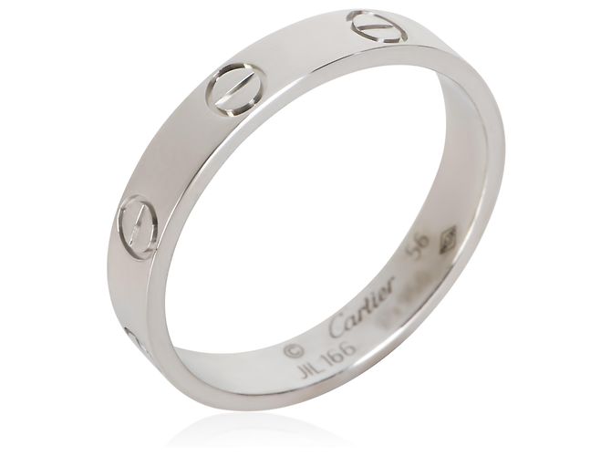 Anello Cartier Love in platino, Modello Piccolo - vista 2