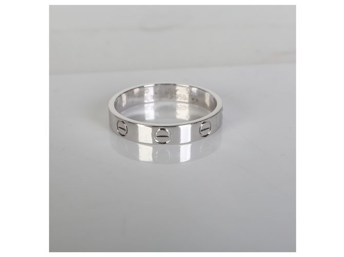 Anello Cartier Love in platino, Modello Piccolo - vista 5