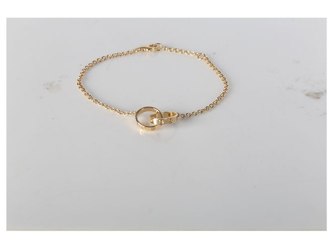 Pulsera Love de Cartier en oro amarillo - vista 4