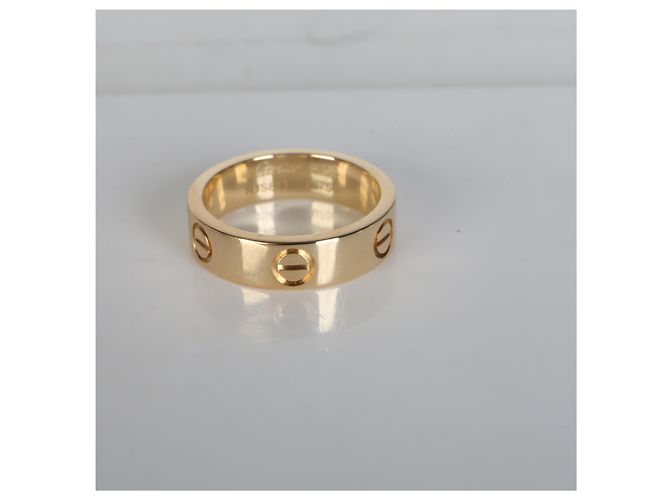 Anello Cartier Love in oro giallo - vista 6