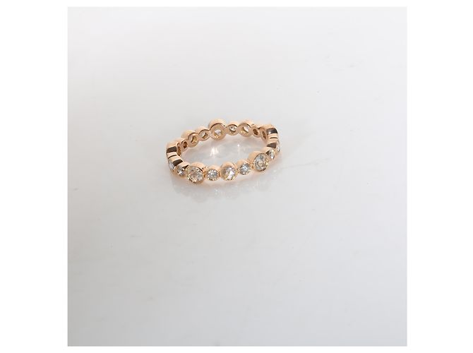 Tiffany & Co. Anello Jazz Band in oro rosa e diamanti - vista 5
