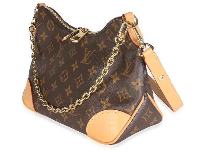 Louis Vuitton Natural Monogram Canvas Boulogne PM NM - vista 3