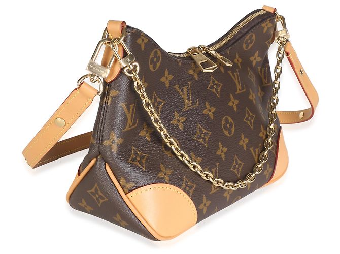 Louis Vuitton Natural Monogram Canvas Boulogne PM NM - vista 4