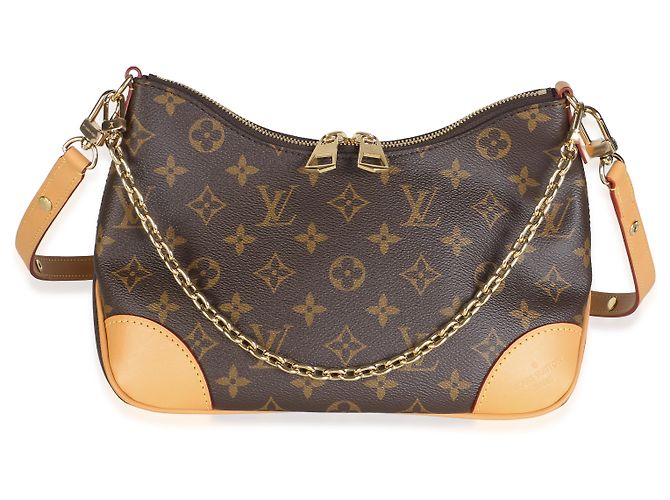 Louis Vuitton Natural Monogram Canvas Boulogne PM NM - vista 8