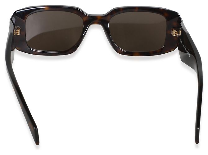 Occhiali da sole Prada Brown Tortoise Acetate Symbole SPR 17W - vista 2